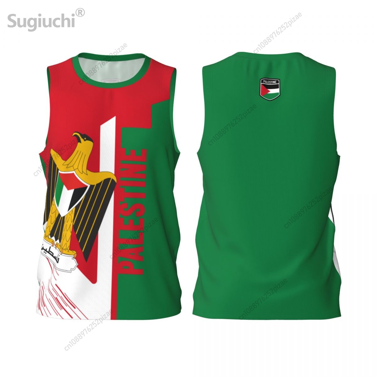 3D Printing Name - Custom Name Number Palestine 3D Flag