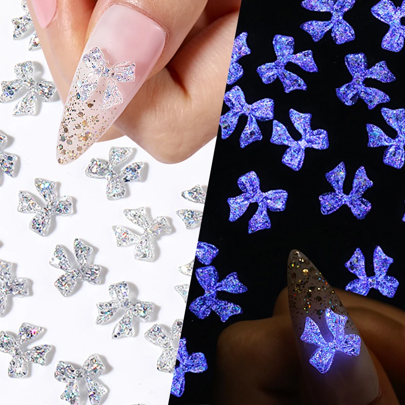 3D Printing Epoxy Resin - 50pcs Resin Jelly Ribbon Bows 3D
