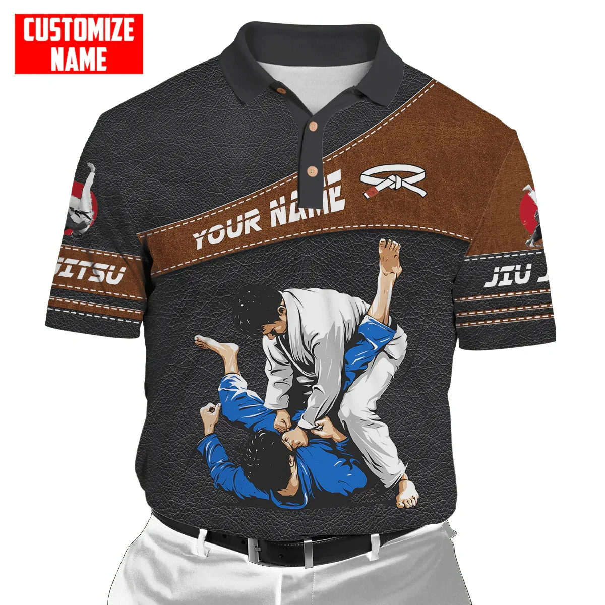 Customized Name Jiu Jitsu 3D A - 3D Printing Name review and price