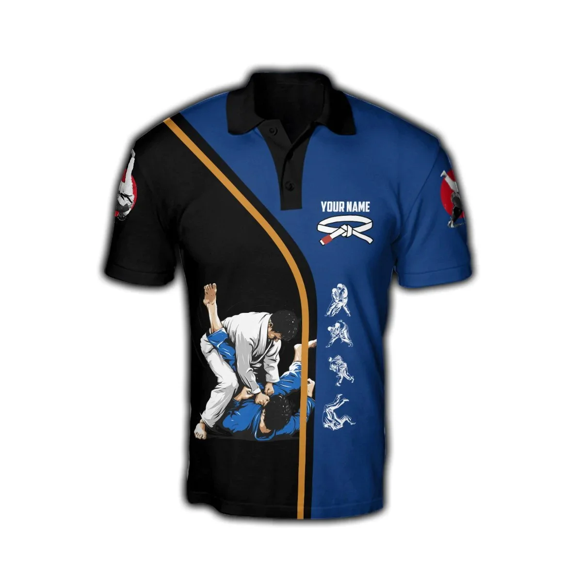 Customized Name Jiu Jitsu 3D A - 3D Printing Name review and price