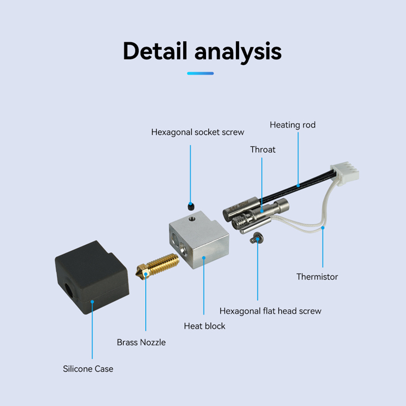 For Anycubic Kobra S1 Hotend K - 3D Printer Hotend Kit review and price