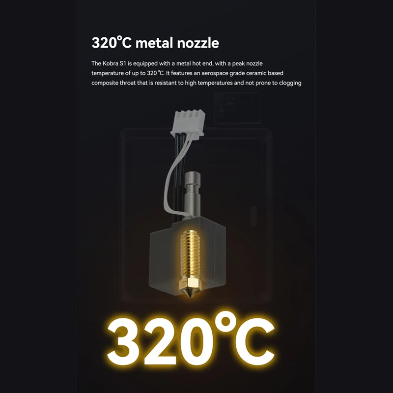 For Anycubic Kobra S1 Hotend K - 3D Printer Hotend Kit review and price