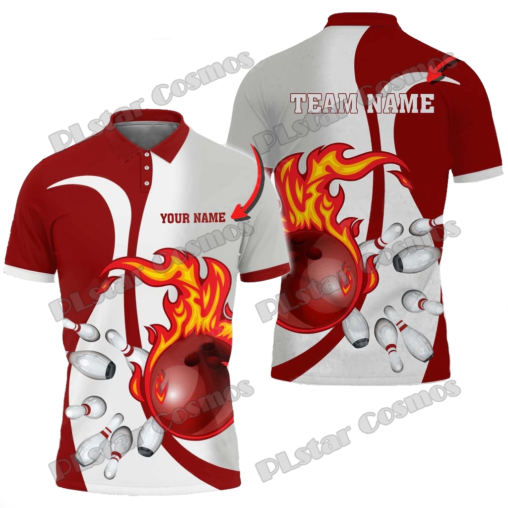 Bowling Ball And Pins Flame Ba - 3D Printing Name review and price