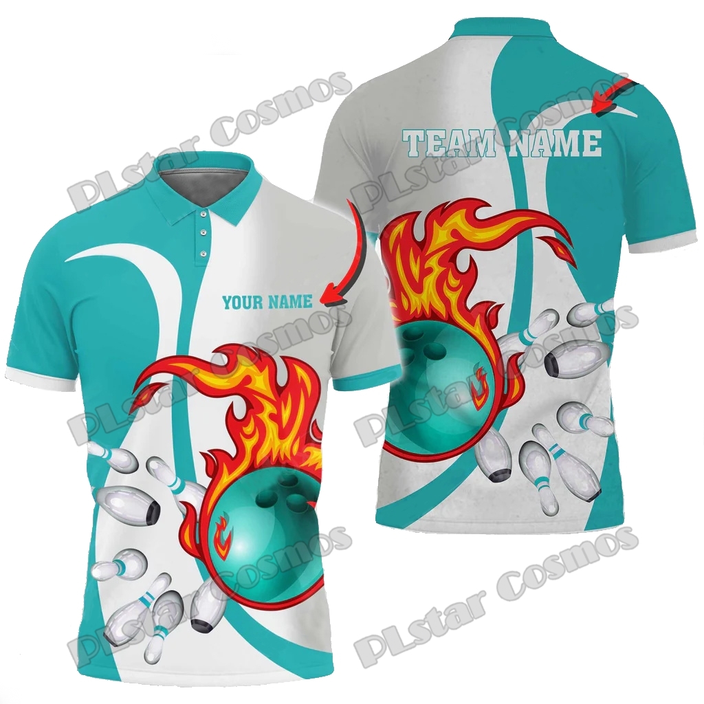 Bowling Ball And Pins Flame Ba - 3D Printing Name review and price