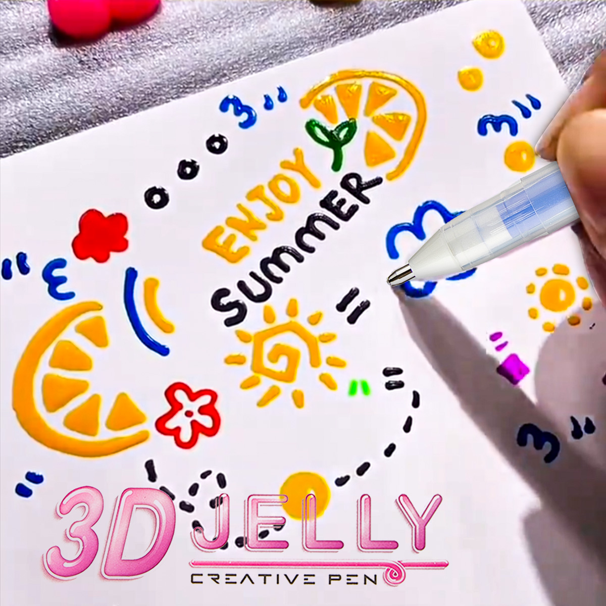 SHANDS 12PCS 3D Jelly Gel Pens - 3D Printing Epoxy Resin review and price