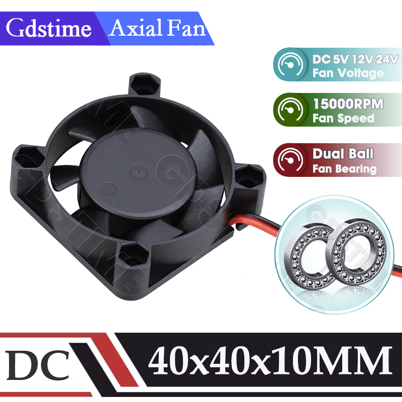 Gdstime 4010 Fan 24V 12V 5V US - Cooling Fan 40Mm 3D review and price