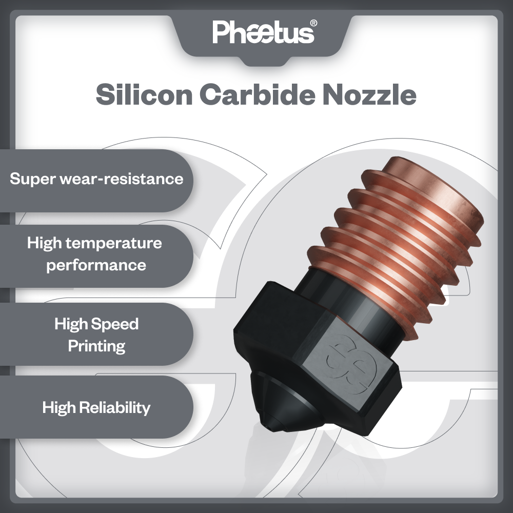 Phaetus Silicon Carbide V6 Noz - 3D Printer Hotend Kit review and price