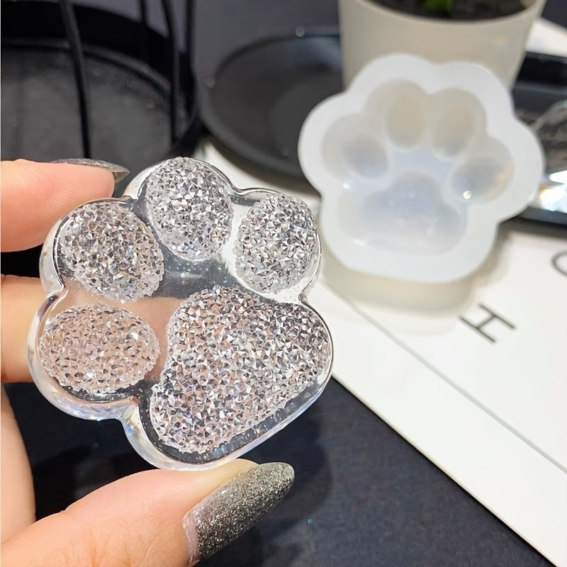 1pc Paw Print  Mold, Clear Epo - 3D Printing Epoxy Resin review and price
