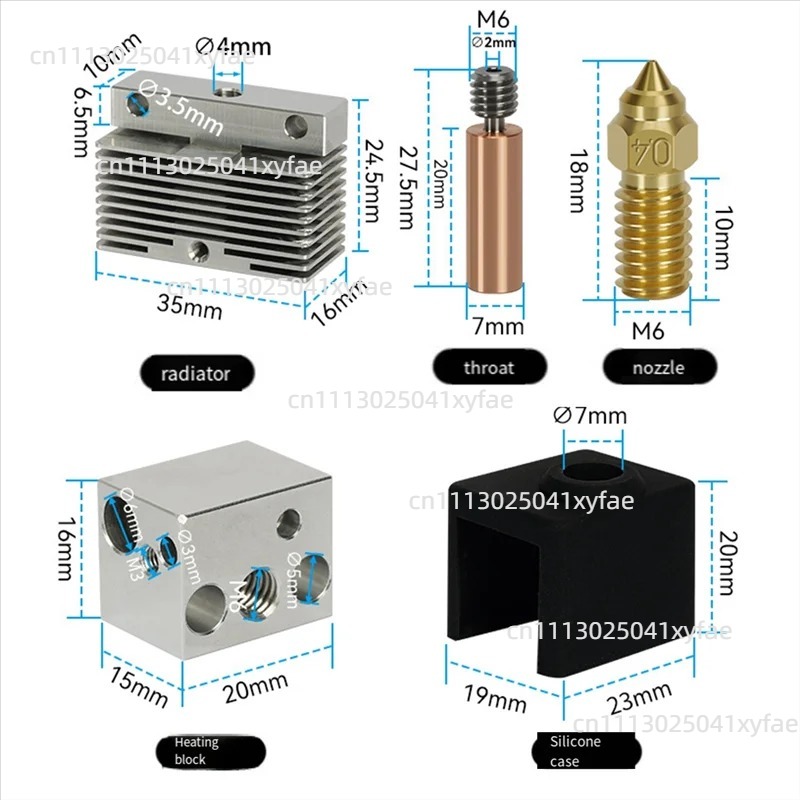 3D Printer Hot End Kit Heated  - 3D Printer Hotend Kit review and price