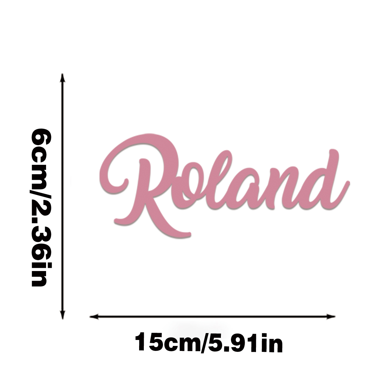 1PC 6X15cm Acrylic Customizabl - 3D Printing Name review and price