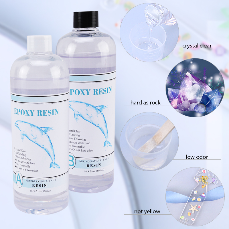 1:1 Clear Epoxy Resin Crystal  - 3D Printing Epoxy Resin review and price