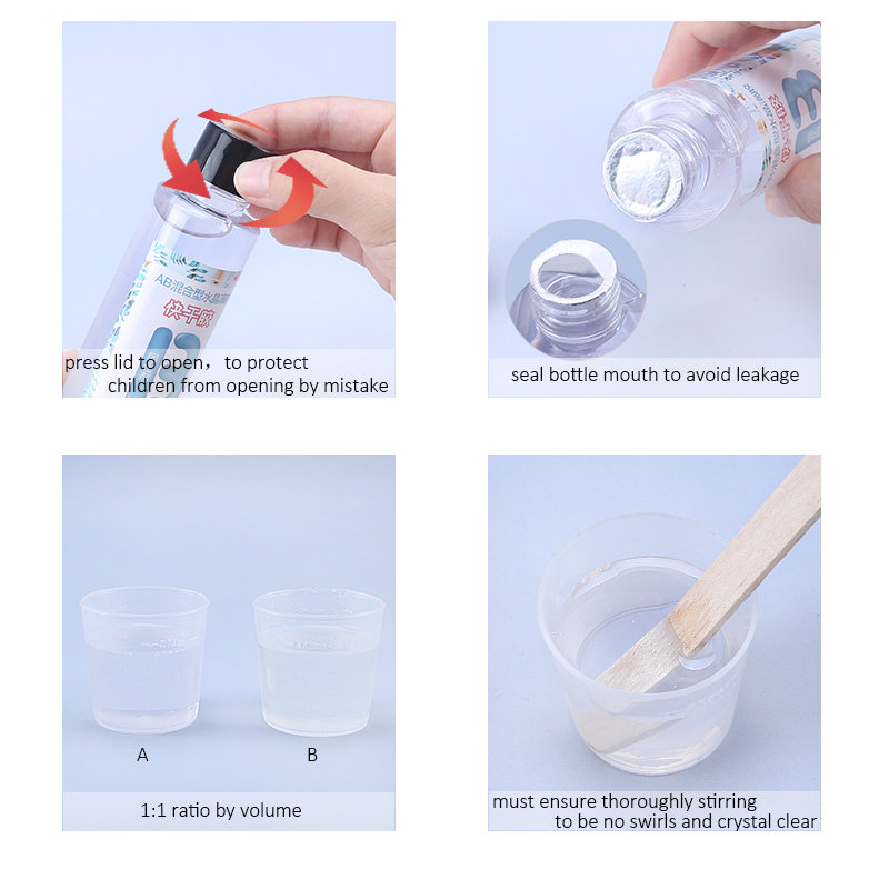 1:1 Clear Epoxy Resin Crystal  - 3D Printing Epoxy Resin review and price