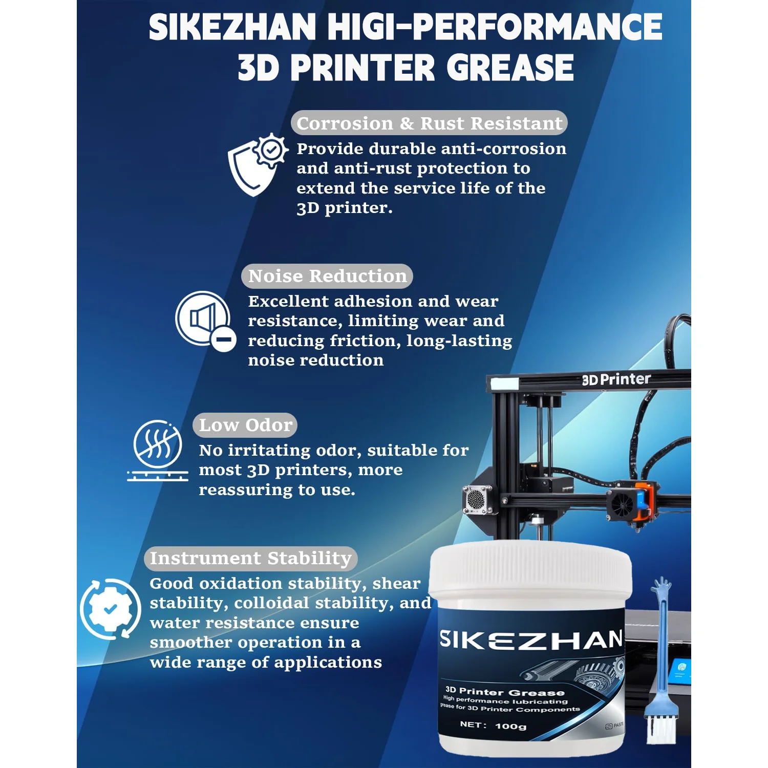 3D Printer Lithium Grease High - 3D Printing Guide review and price