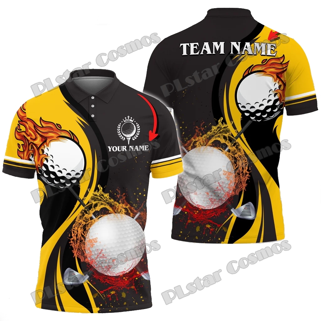 Customized Name Fire Golf Ball - 3D Printing Name review and price