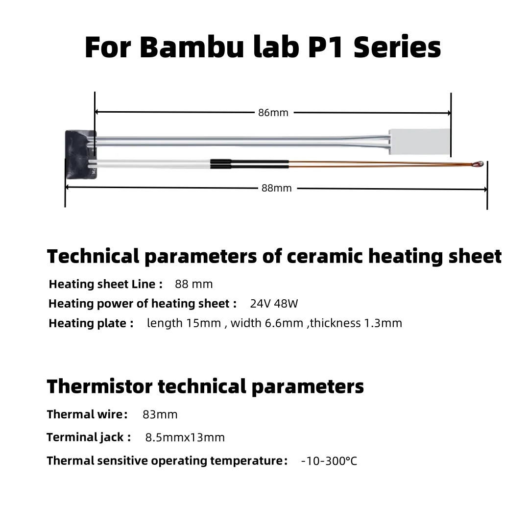 Caremic Heater & Thermistor Fo - 3D Printer Hotend Kit review and price