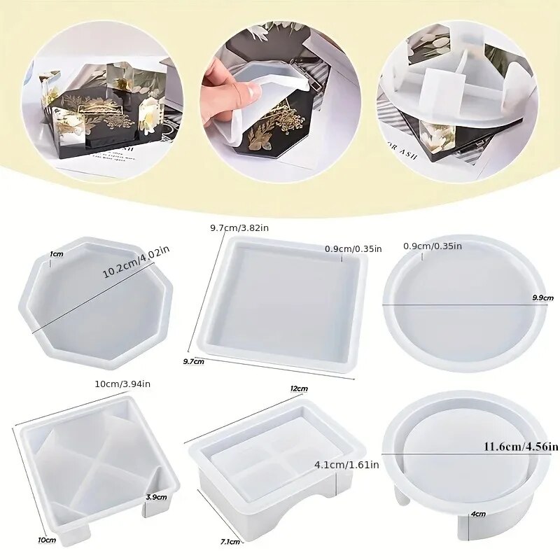 Coaster Resin Molds Set Includ - 3D Printing Epoxy Resin review and price