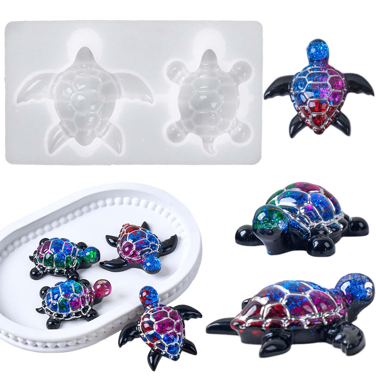 3D Sea Turtle Keychain Silicon - 3D Printing Epoxy Resin review and price