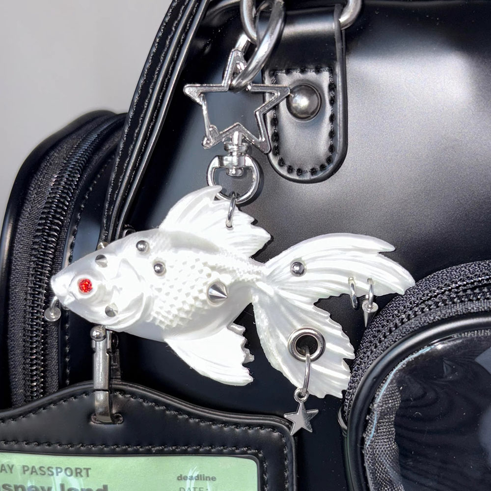 New Gothic Punk Goldfish 3D Pr - 3D Printing Titanium review and price