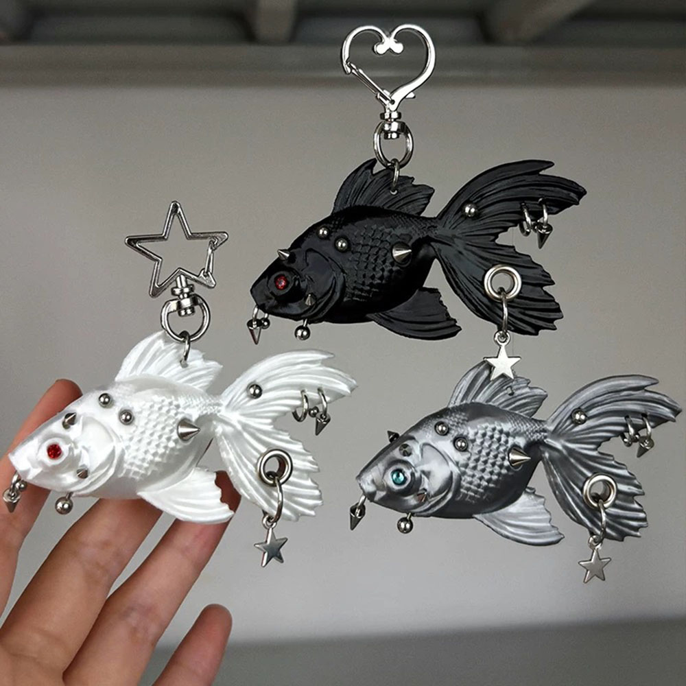 New Gothic Punk Goldfish 3D Pr - 3D Printing Titanium review and price