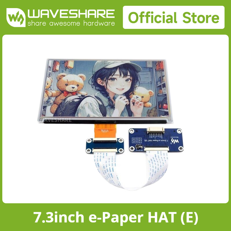 Waveshare 7.3inch 6-Color E-Pa - Raspberry Pi 3D Print review and price